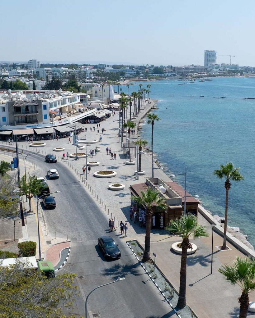 Paphos promenade